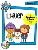 L'Hiver - Beginner French "Winter" Themed Vocab Puzzles, A