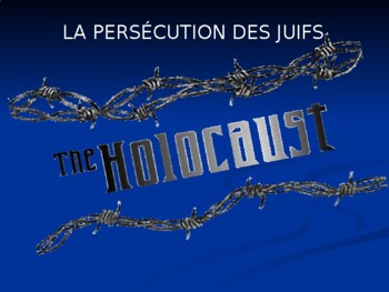 Preview of L'Holocauste DGM (WWII en français)