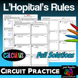 L'Hospital's Rules for Limits Circuit Training