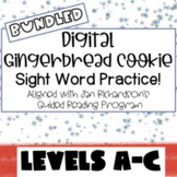 L.K.1 Digital Gingerbread Cookie Sight Word Practice- BUND