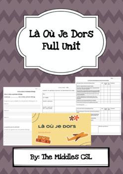Preview of Là Où Je Dors Idéllo Series Unit - Video Questions and Final Assignment - French