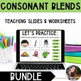 L, R, and S Blends Beginning Consonant Blends Worksheets a