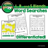 L, R, and S Blends Word Searches - Differentiated