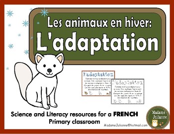 Les adaptations des animaux