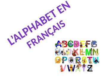 L'alphabet / French alphabet by World of Languages | TPT