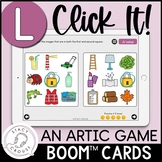 L and L blends Articulation Game for Speech Therapy BOOM C