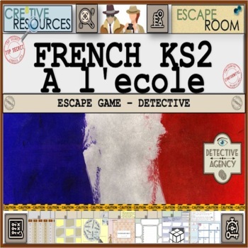 Preview of L'ecole French Escape Room