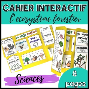 Preview of L'écosystème forestier cahier interactif / French Forest Ecosystem Lapbook