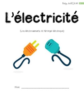 L'électricité (livret 3) by six fois six | TPT