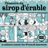 L'histoire du sirop d'érable French culture comic