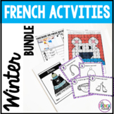 L'hiver - French Winter vocabulary activities BUNDLE