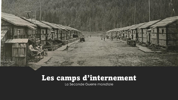 Preview of L'internement japonais - Notes, PowerPoint et Analyse de sources primaires