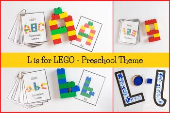 Preview of L is for Lego - Theme