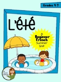 L’été - Beginner French "Summer" Themed Vocabulary Puzzles