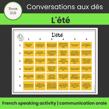 Preview of L'été | Summer | Les vacances | Vacation | End of Year | French Speaking