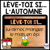 Lève-toi si... L'automne | French Fall Stand Up Sit Down