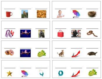 Preview of L019 (GOOGLE): CVC|phonetic cards (mystery word from beginning sounds) w\letters