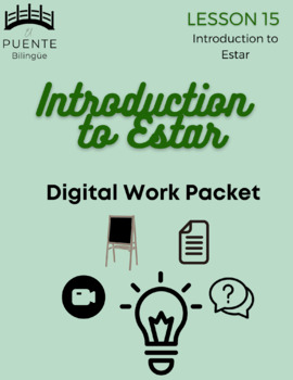 Preview of Intro to ESTAR - PACKET - Lesson 15