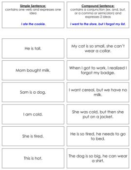 L275 (GOOGLE): Sentence structure/type (simple/compound/complex ...