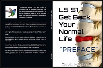 Preview of L5 S1 - GET BACK YOUR NORMAL LIFE: PREFACE