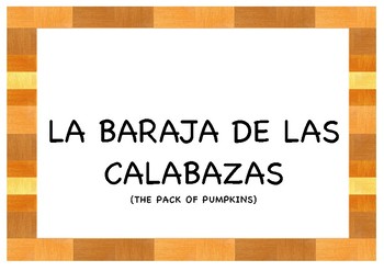 Preview of Deck of Pumpkins | LA BARAJA DE LAS CALABAZAS