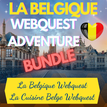 Preview of LA BELGIQUE WebQuest Adventure