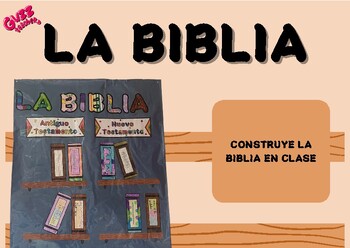 Preview of LA BIBLIA (construye el mural) // BIBLE (poster)