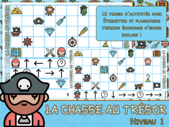 Preview of LA CHASSE AU TRÉSOR NIVEAU 1 - Programmation