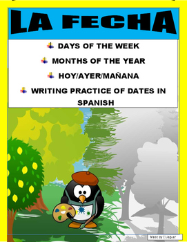 Preview of LA FECHA-Months & Days of the Week & Writing Dates