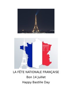 Preview of LA FÊTE NATIONALE FRANÇAISE
