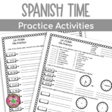 Telling Time in Spanish Practice Activities | La hora