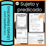 LA ORACIÓN SUJETO Y PREDICADO Spanish Subject and Predicat