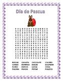 LA PASCUA VOCABULARIO- Word Search and Double Puzzle-Spani