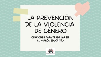 Preview of LA PREVENCIÓN DE LA VIOLENCIA DE GÉNERO