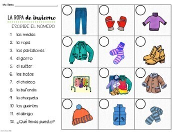 Describing Clothes in Spanish: Style, Size and Patterns - Spanish Learning  Lab