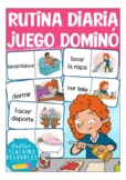 LA RUTINA DIARIA juego DOMINÓ Spanish / Español (vocabular