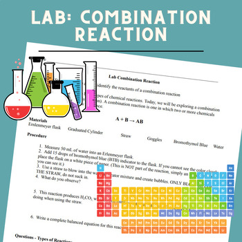 Preview of LAB Chemistry - Easy Combination Reaction