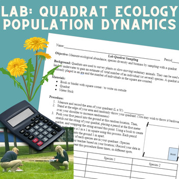 Preview of LAB - Ecology: Population Dynamics Through Ecology! - EASY MATERIALS!