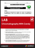 LAB - Paper Chromatography With Candy (M&Ms or Skittles)