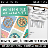Lab Safety and Science Inquiry Skills - Demos, Labs, and S