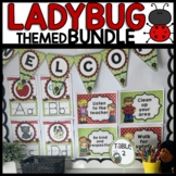 Ladybug Classroom Decor Bundle | Ladybug Classroom Theme