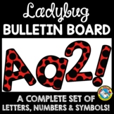 LADYBUG THEME CLASSROOM DECOR PRINTABLE BULLETIN BOARD LET