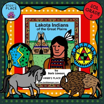 Preview of LAKOTA INDIANS of the GREAT PLAINS: Full-Color AND Black & White Versions