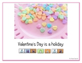 LAMP AAC book- "Valentine's Day"