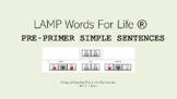 LAMP Words For Life Simple Sentences Pre-Primer