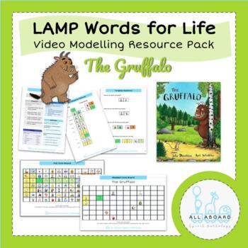 Preview of LAMP Words for Life AAC Modelling Pack: The Gruffalo