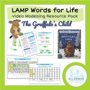 Preview of LAMP Words for Life AAC Modelling Pack: The Gruffalo's Child