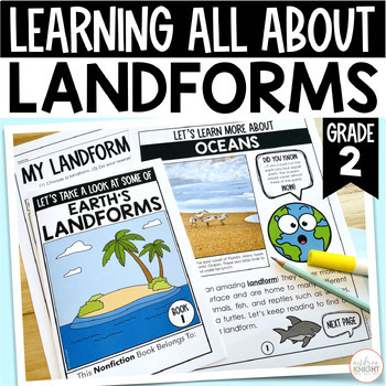 Preview of Landforms and Bodies of Water - Science Resources and Activities for 2nd Grade
