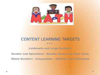 Class 5 Operations on large numbers 