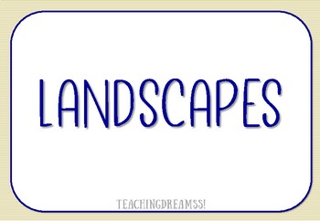Preview of LANDSCAPES GAMES